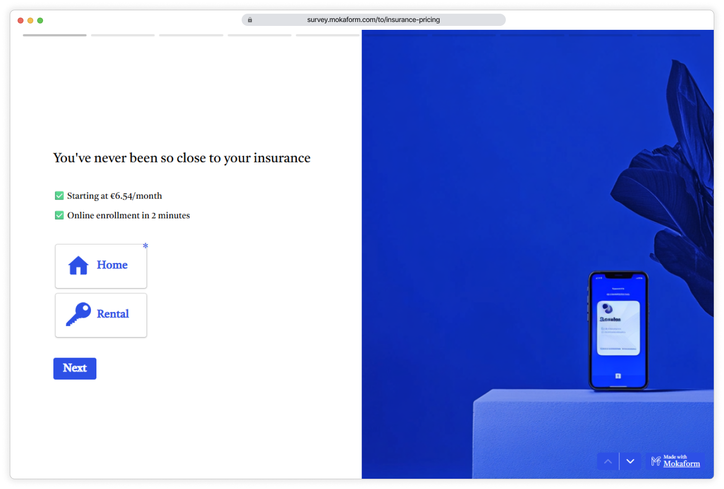 Design your form