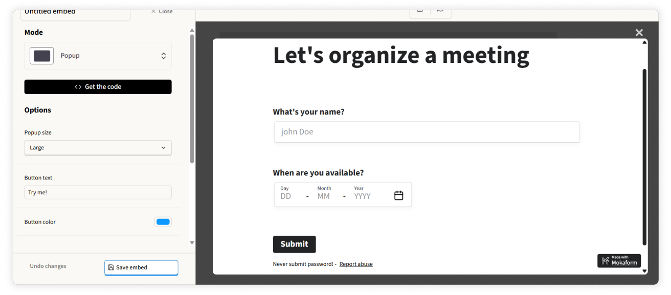 Get the embed code